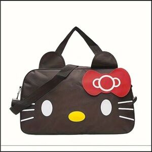 Sanrio Hello Kitty Travel Bag - Brown and Red